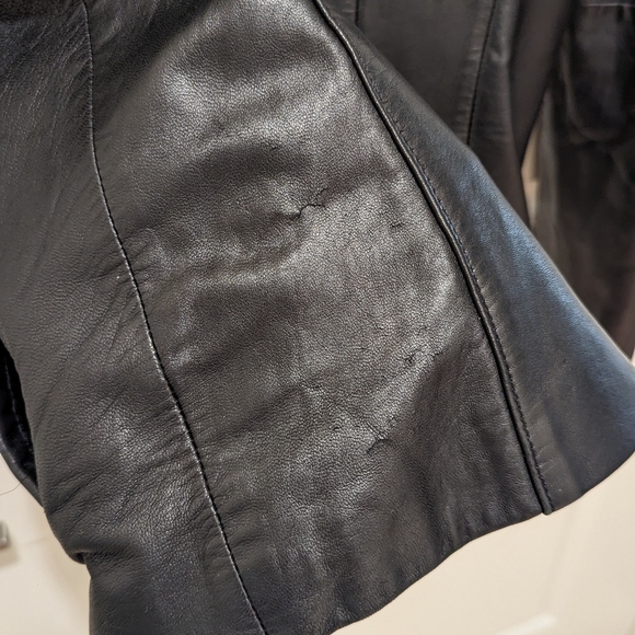 Jones New York leather jacket - Picture 3 of 5